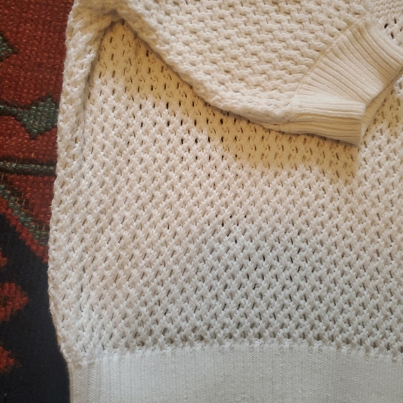 J.Crew White Vintage Style Knit Short Sleeve Sweater Top Buttons Womens XXS - Picture 4 of 13